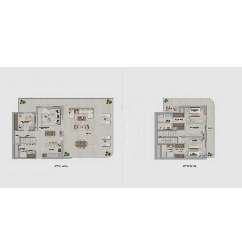 2 BEDROOM DUPLEX TYPE 3
