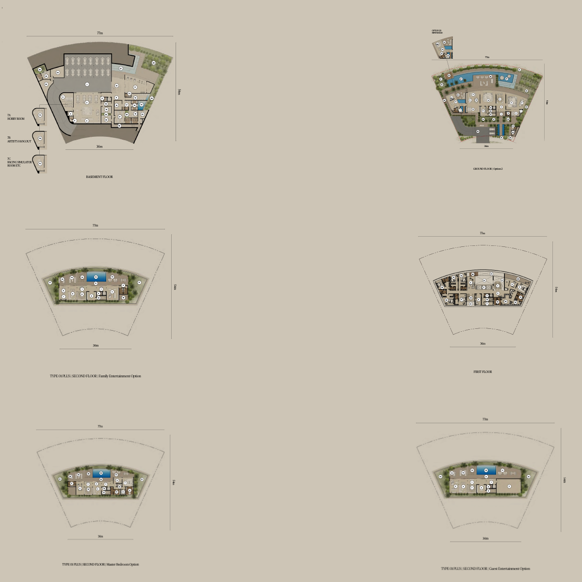 Type 1 Plus Mansion: