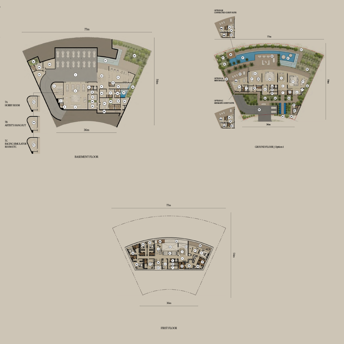 Type 1 Mansion: