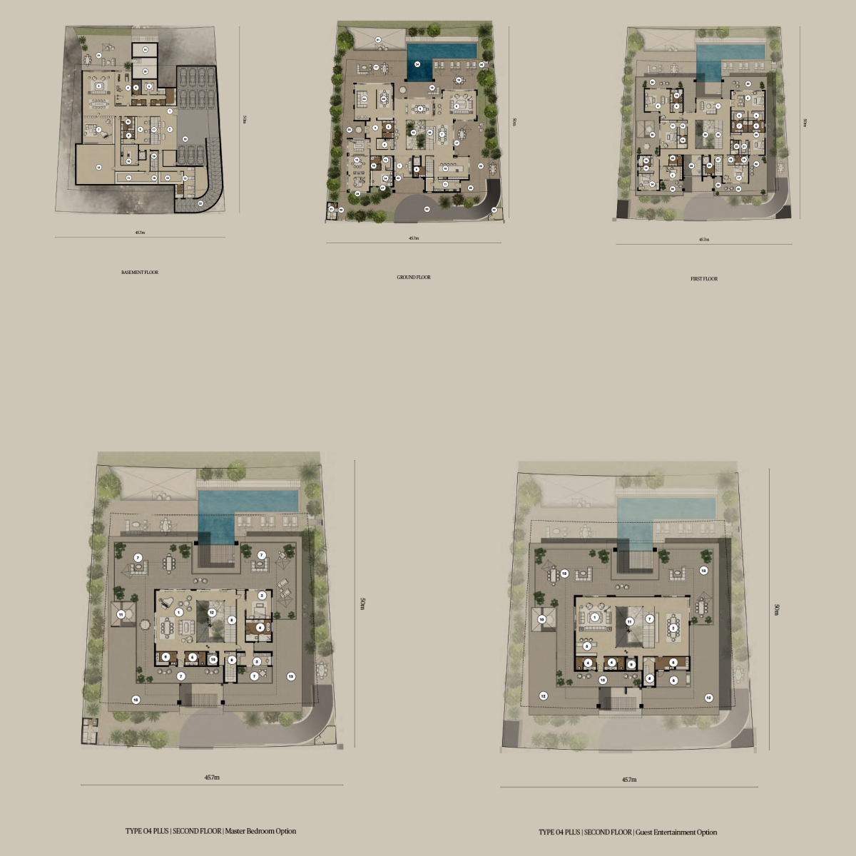 Type 4 Plus Mansion: